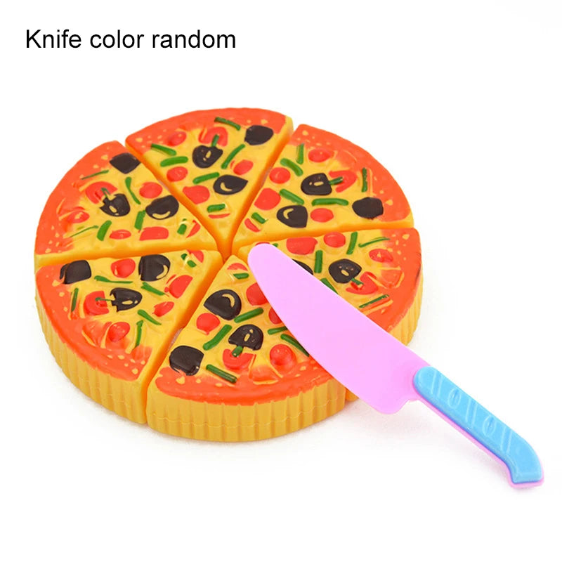 Kitchen Plastic Toys Cutting Food Set