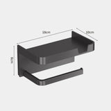 Punch-Free Toilet Paper Holder