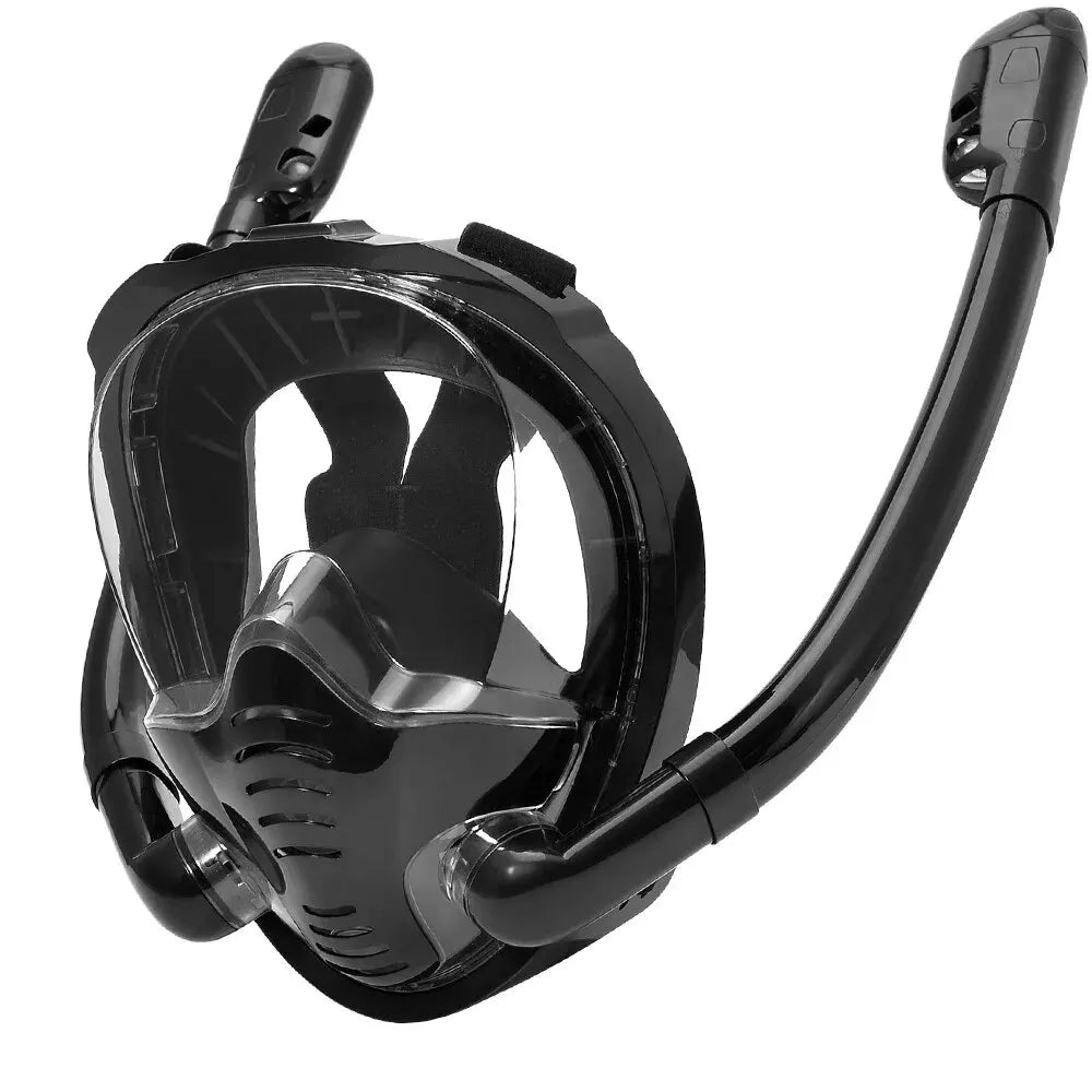 Full Face Snorkel Mask with 2 Snorkels