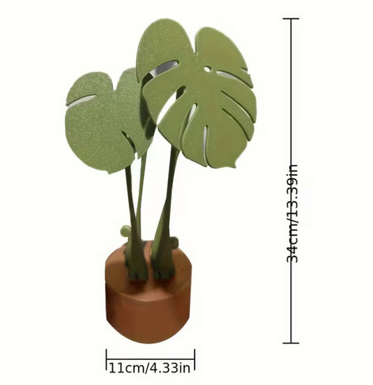 Monstera Leaf Desk Coaster