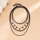 Gothic Star Necklace Set