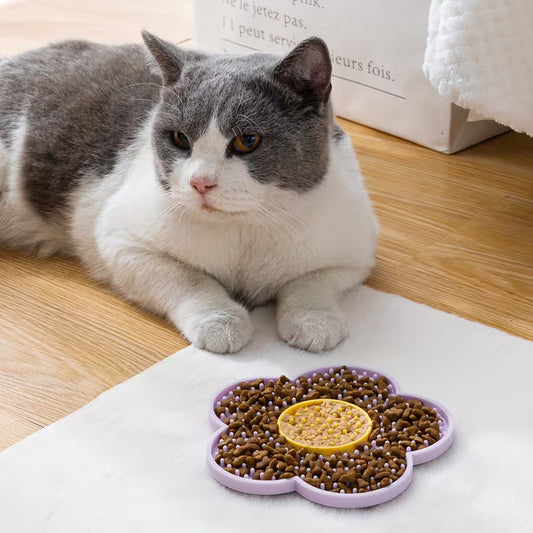 Flower Lick Mat for Dogs & Cats