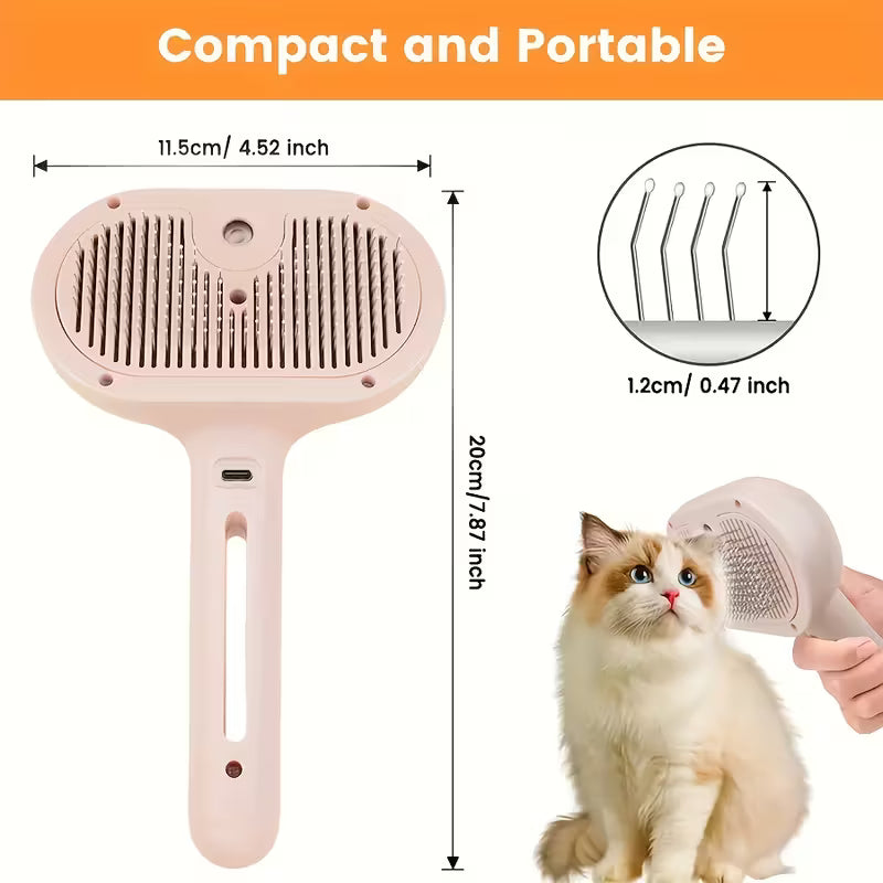 3-in-1 Automatic Steam Pet Hair Remover