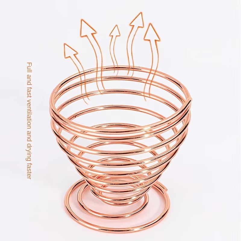 Elegant Stainless Steel Makeup Holders