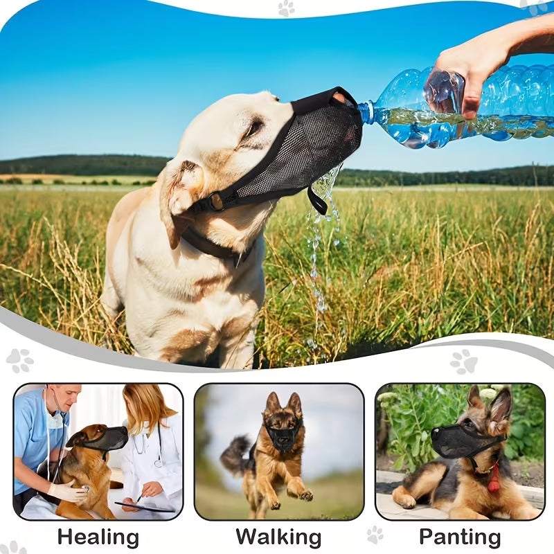 Soft Air Mesh Dog Muzzle