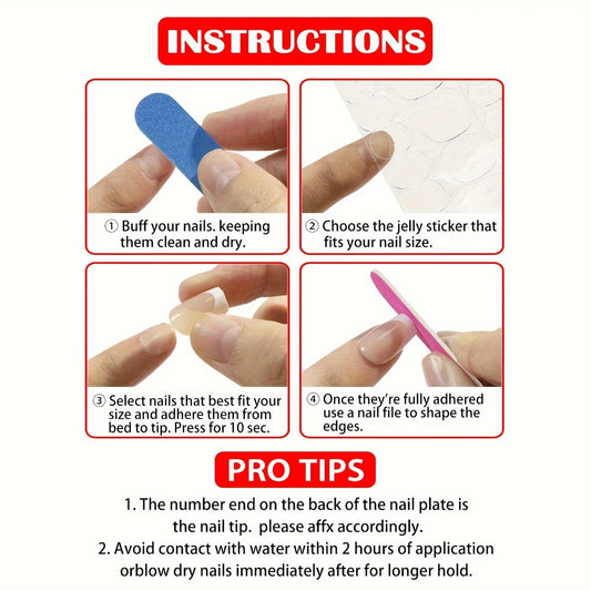 Red lace heart French nails