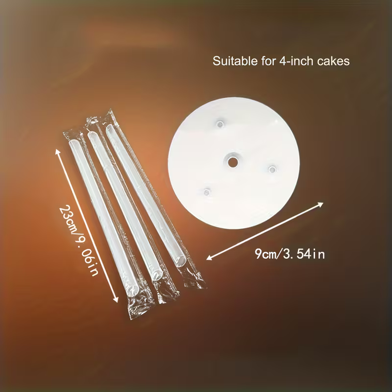 4pcs Cake Layer Support Frame Set