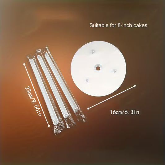 4pcs Cake Layer Support Frame Set