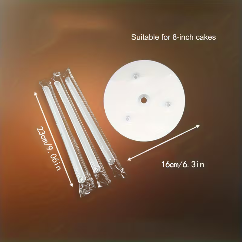 4pcs Cake Layer Support Frame Set