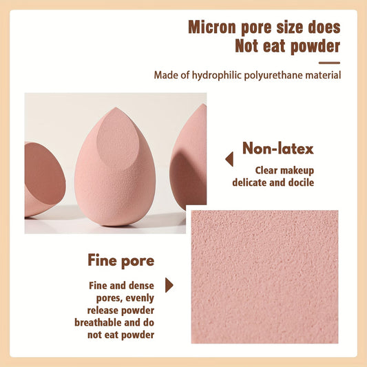 Set of Five Makeup Sponges