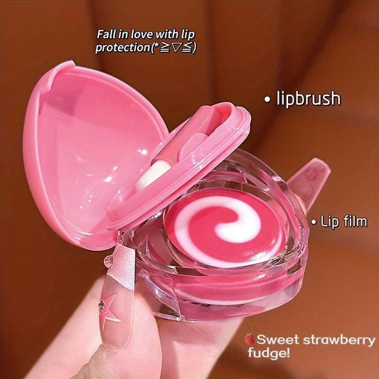 Heart-Shaped Dual-Tone Lip Mask