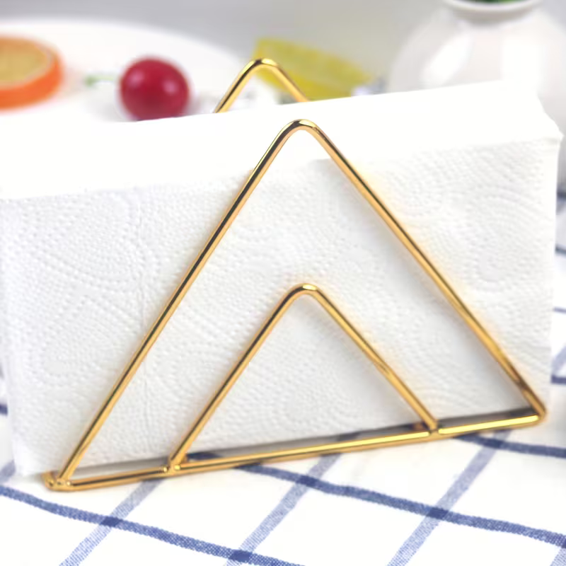 1pc Cast Iron Napkin Holder Stand