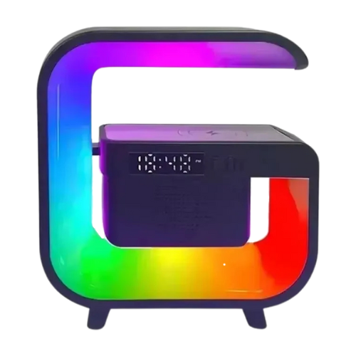 Wireless Charger RGB Alarm Clock Speaker