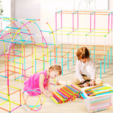 Straw Builder Toys